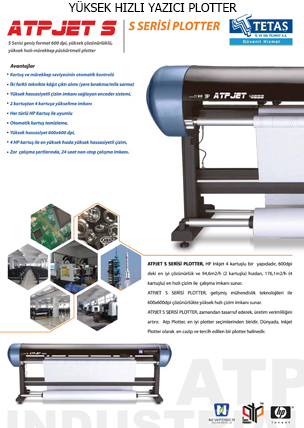 YÜKSEK HIZLI YAZICI PLOTTER TETAS