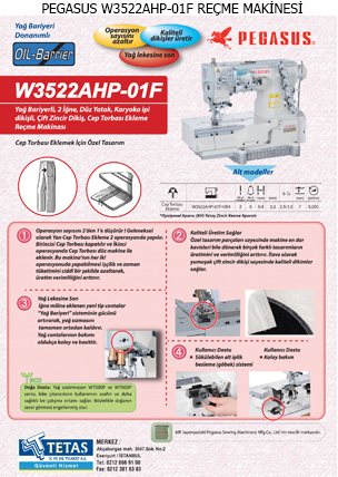 PEGASUS W3522AHP-01F REÇME MAKİNESİ TETAS