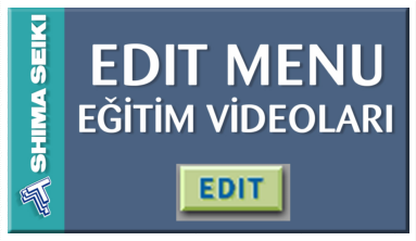 Edit Menü Eğitimi