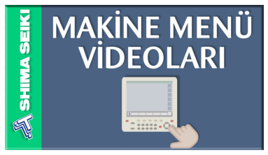 Makine Menüsü Eğitimi
